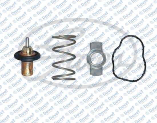 GATES TH51883G1 Termostat 83 °C Mercedes Om607 W176 W246 C117 X156 X117 . Renault K9k 1.5 Dci Symbol Megane Kangoo Clio Scenic Captur